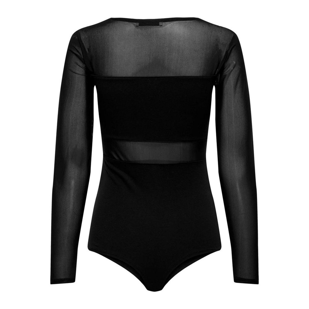 Only Black Cotton Bodysuit - Image 2