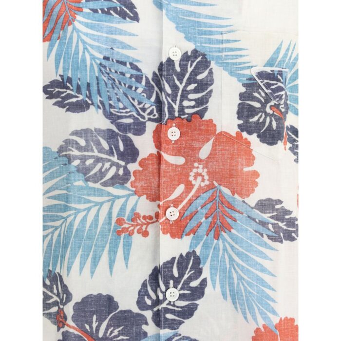Prada Batista Ibiscus Shirt - Image 3