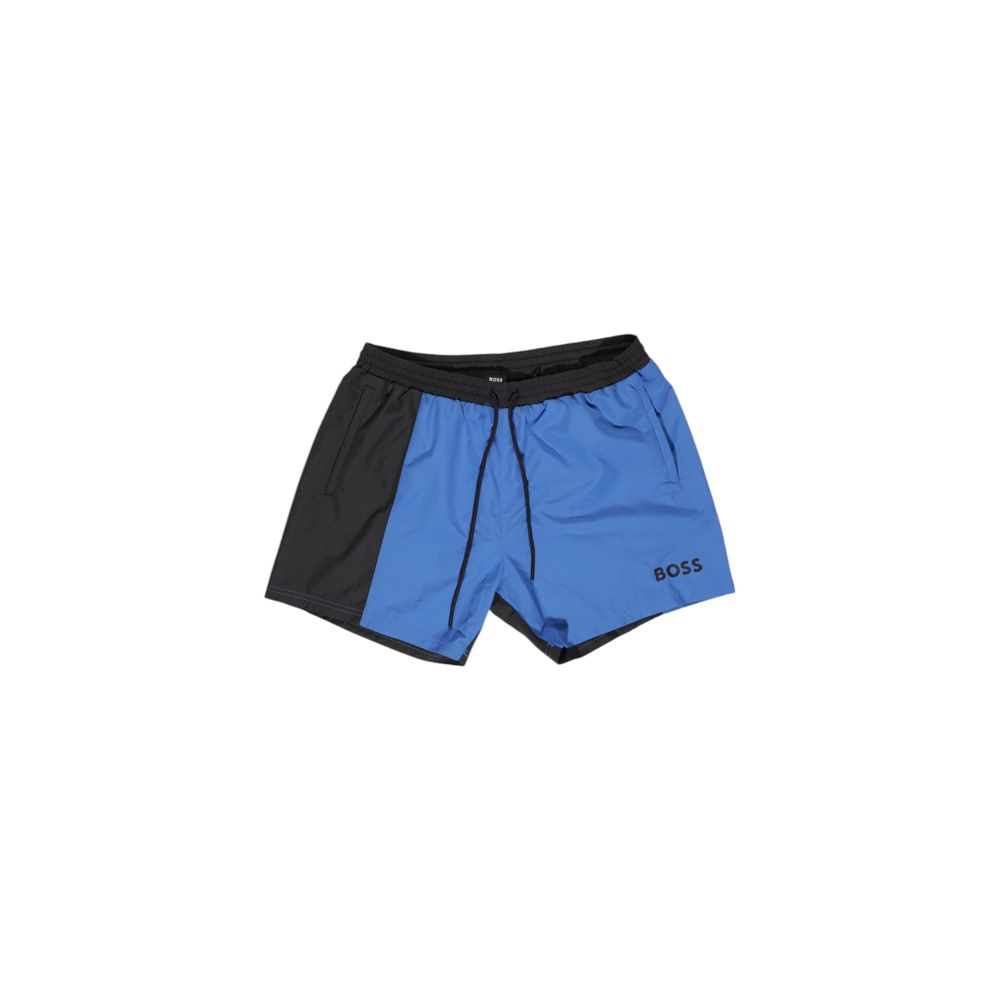 Hugo Boss Blue Polyester Swim Brief - Image 2