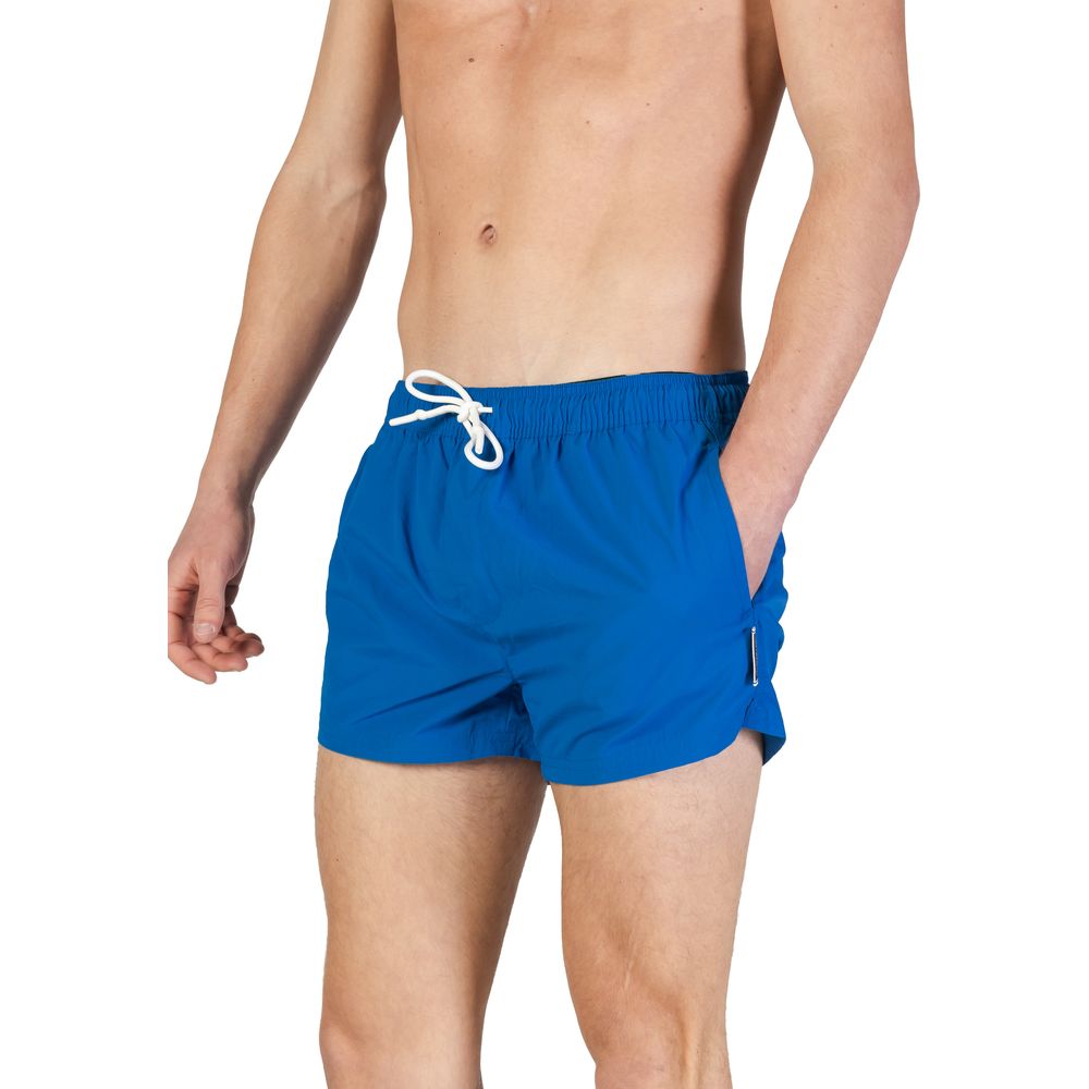 Hamaki-Ho Blue Polyester Swim Short - Image 2