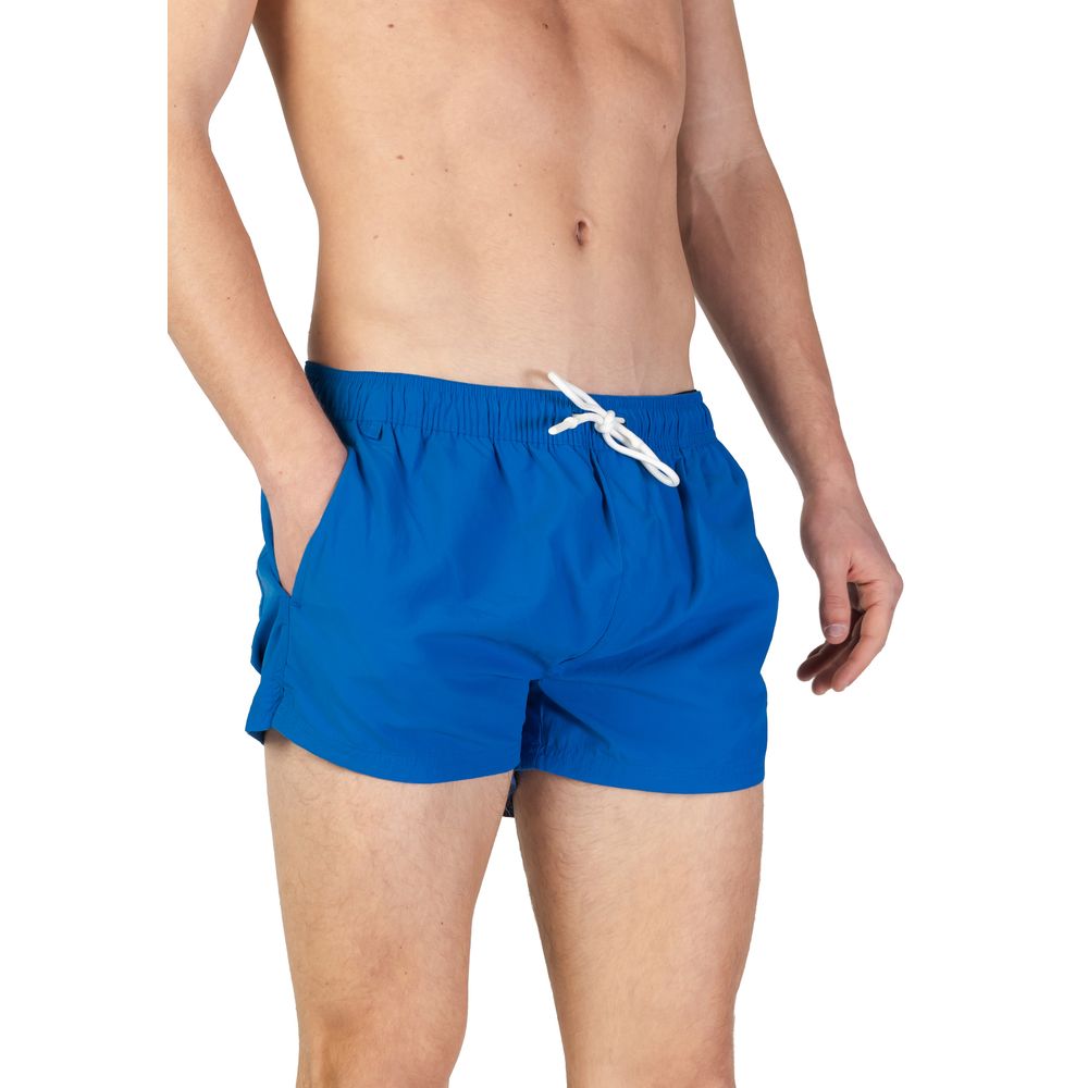 Hamaki-Ho Blue Polyester Swim Short - Image 4