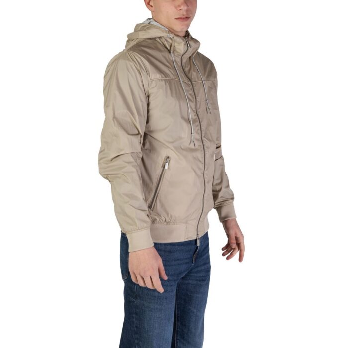Hamaki-Ho Beige Nylon Jacket - Image 3