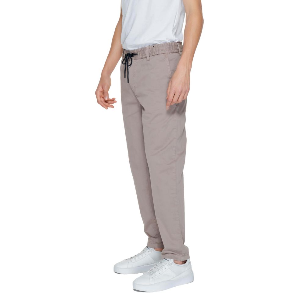 Hugo Boss Brown Cotton Pant - Image 3