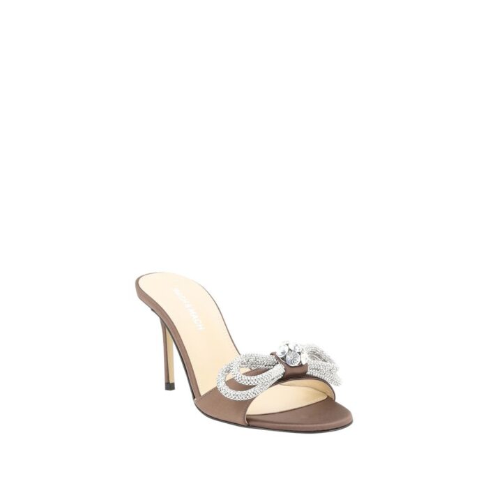 MACH & MACH Double Bow Round Sandals - Image 2