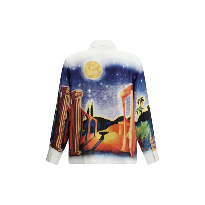 Casablanca Cuban Collar Shirt - Image 2