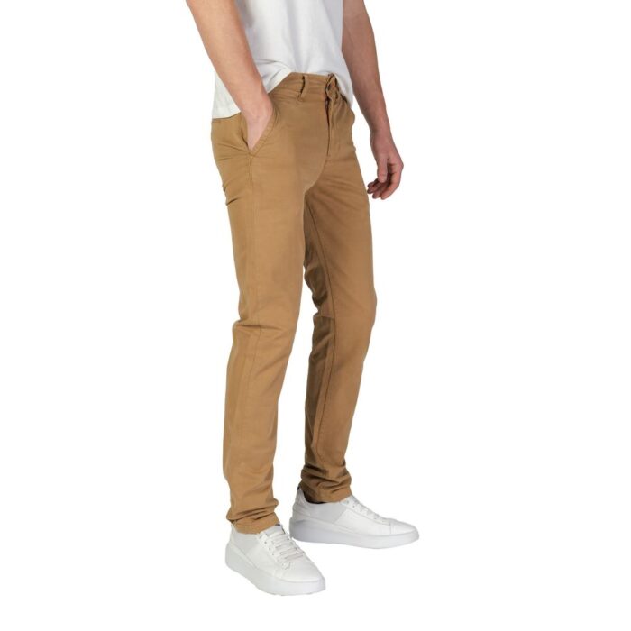 Superdry Beige Cotton Jeans & Pant - Image 3