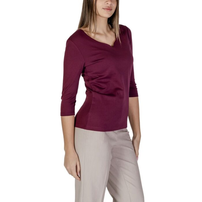 Street One Purple Cotton Tops & T-Shirt - Image 3