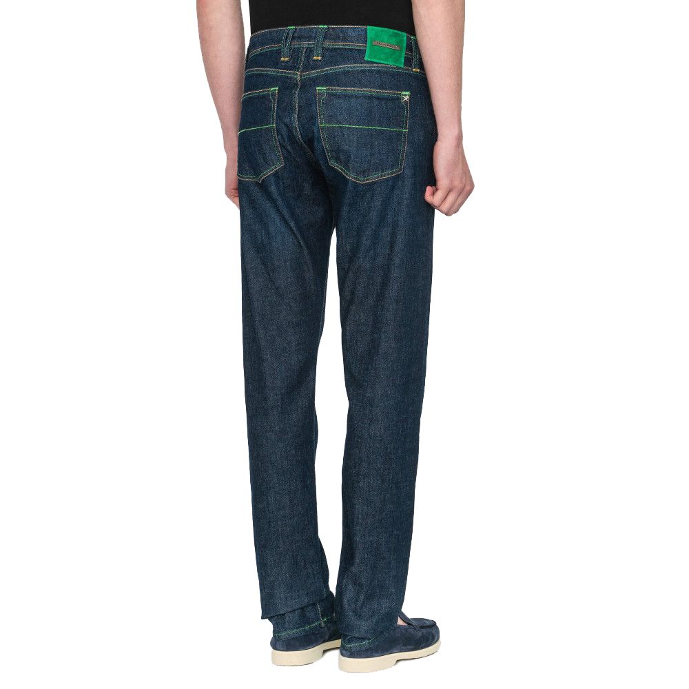 Tramarossa Blue Cotton Jeans & Pant - Image 2