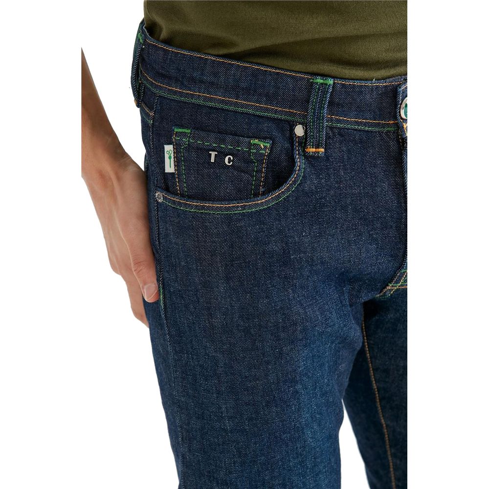 Tramarossa Blue Cotton Jeans & Pant - Image 6