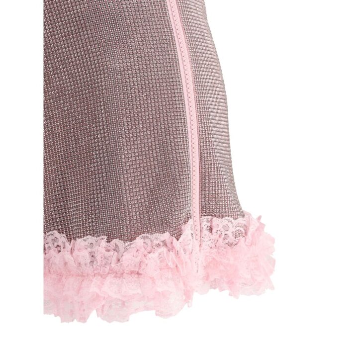Self-Portrait Crystal Miniskirt - Image 3