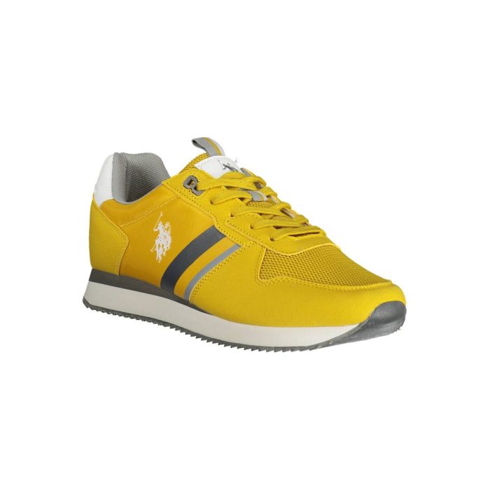 U.S. POLO ASSN. Yellow Polyester Men Sneaker - Image 2