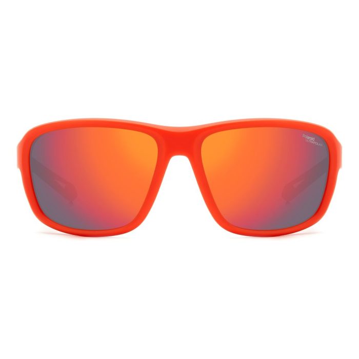 Polaroid Red Resin Sunglasses - Image 2