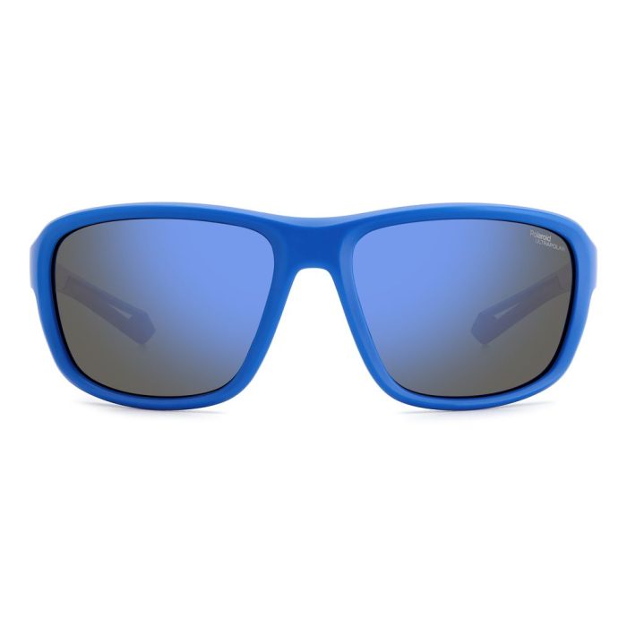 Polaroid Blue Resin Sunglasses - Image 2