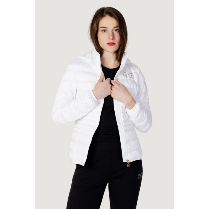 EA7 Emporio Armani White Polyester Jackets & Coat - Image 5