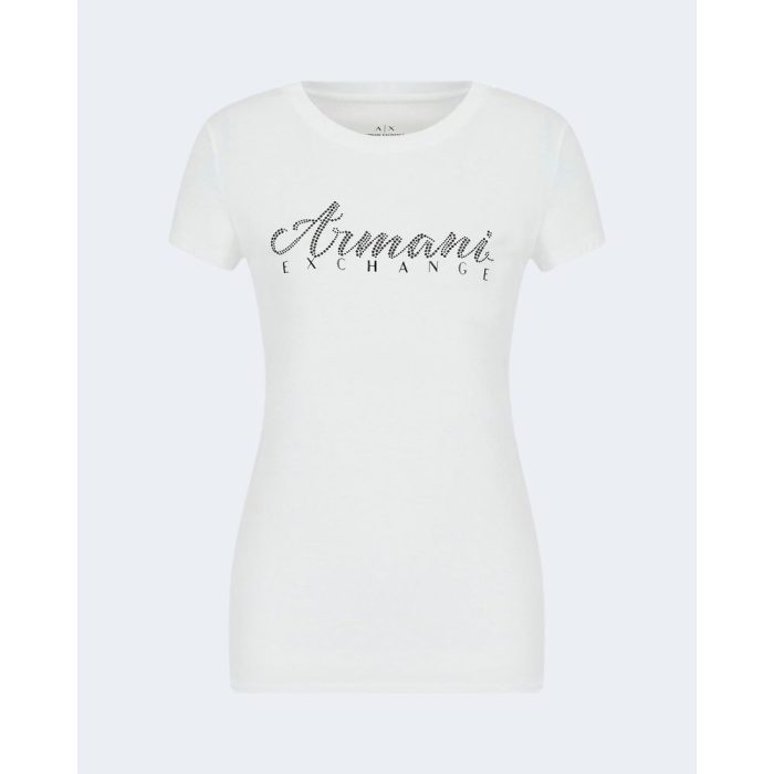 Armani Exchange White Cotton Tops & T-Shirt - Image 4