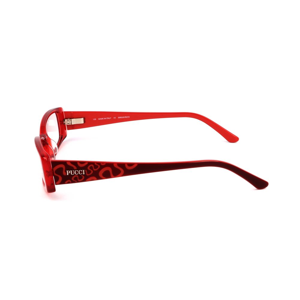Emilio Pucci Red Plastic Frames - Image 3