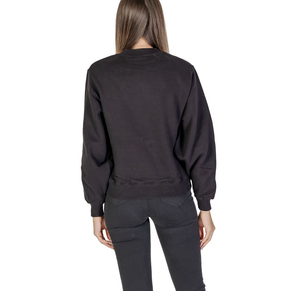 Calvin Klein Jeans Black Cotton Sweatshirt - Image 2