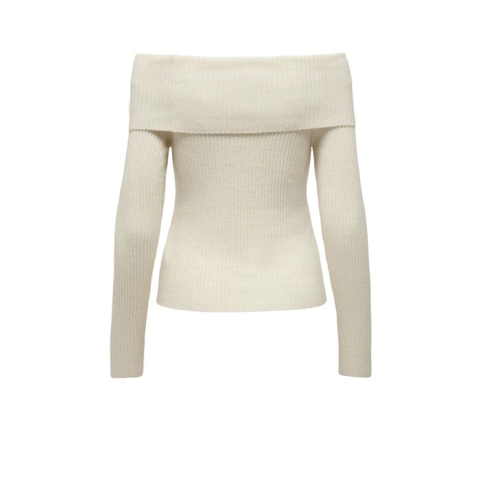 Only Cream Viscose Sweater - Image 4
