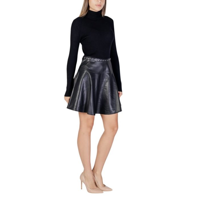 Morgan De Toi Black Viscose Dress - Image 3
