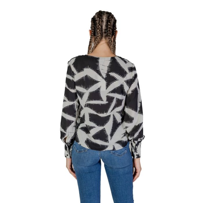 Jacqueline De Yong Black Recycled Polyester Blouse - Image 2