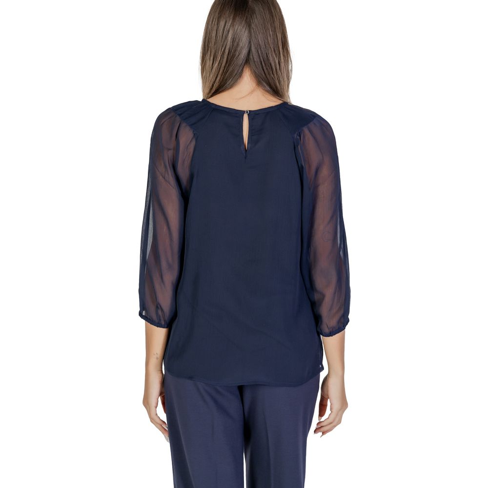 Street One Blue Polyester Blouse - Image 2