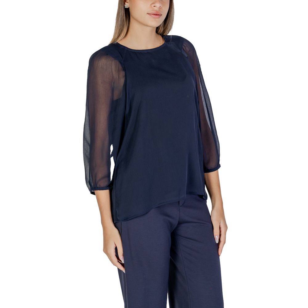 Street One Blue Polyester Blouse - Image 3