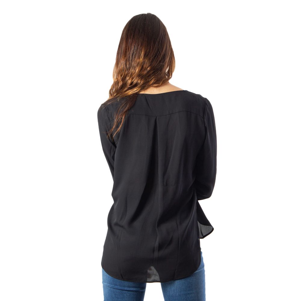 Vila Clothes Black Polyester Blouse - Image 2