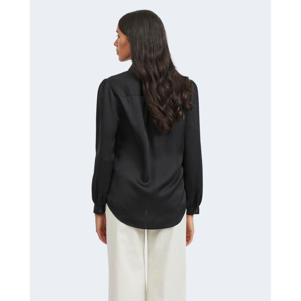 Vila Clothes Black Polyester Blouse - Image 3