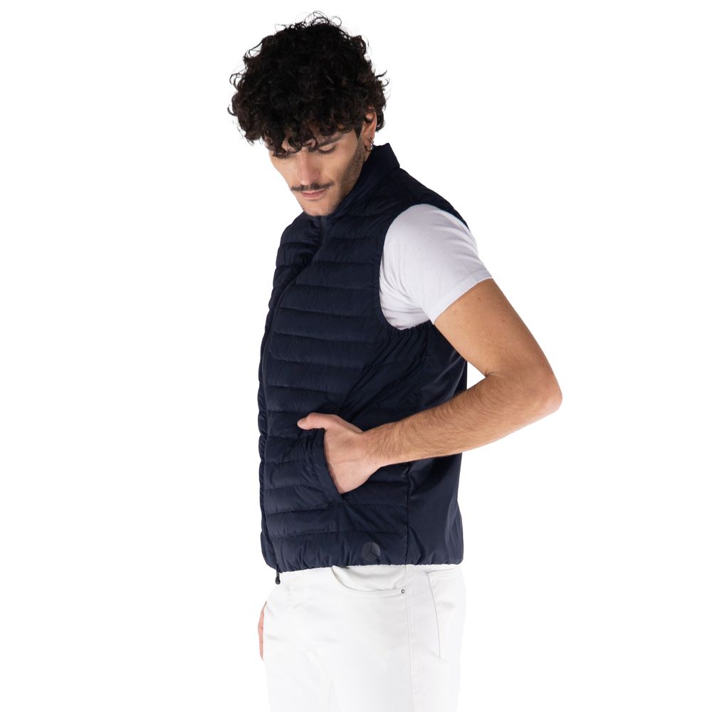 People Of Shibuya Green Polyester Men's Vest - Image 3