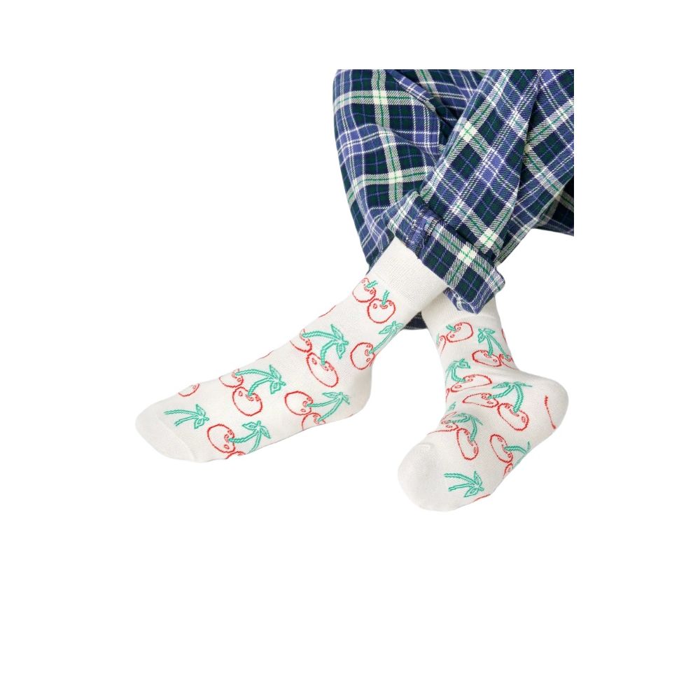 Happy Socks White Cotton Sock - Image 2