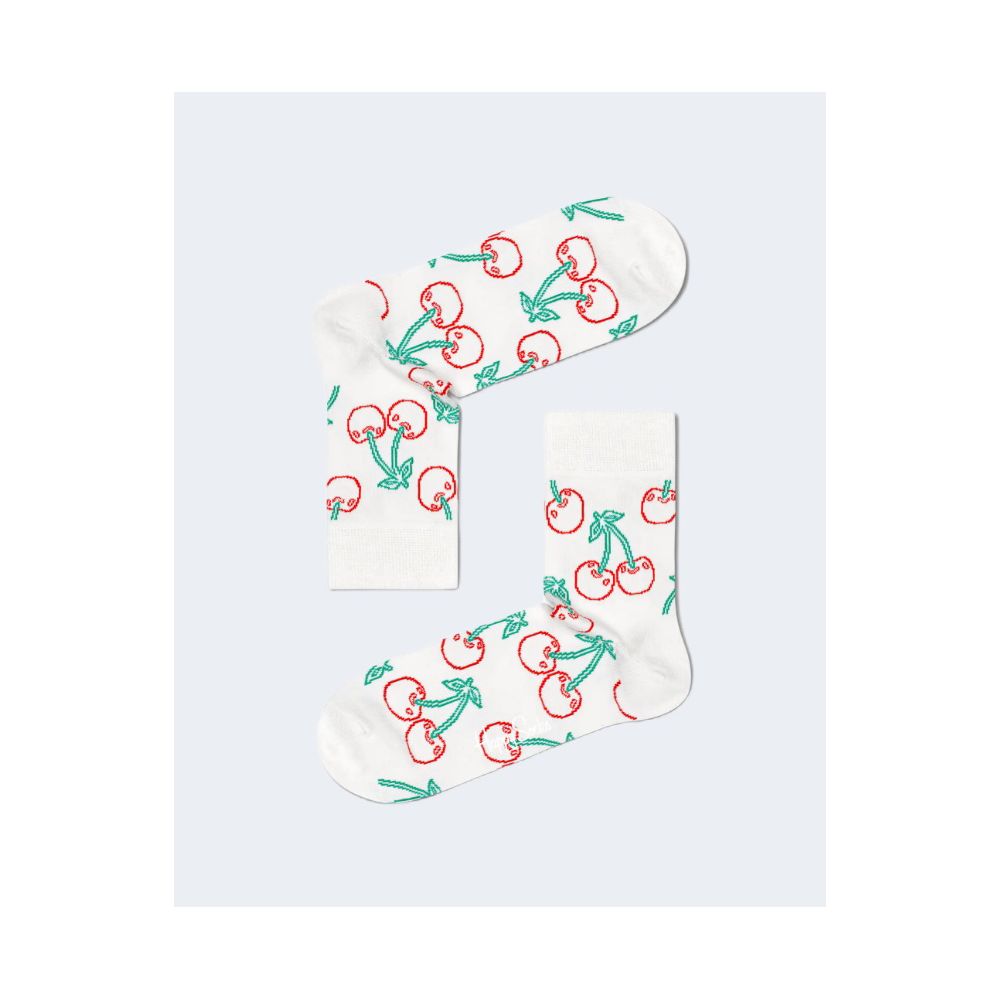 Happy Socks White Cotton Sock - Image 4