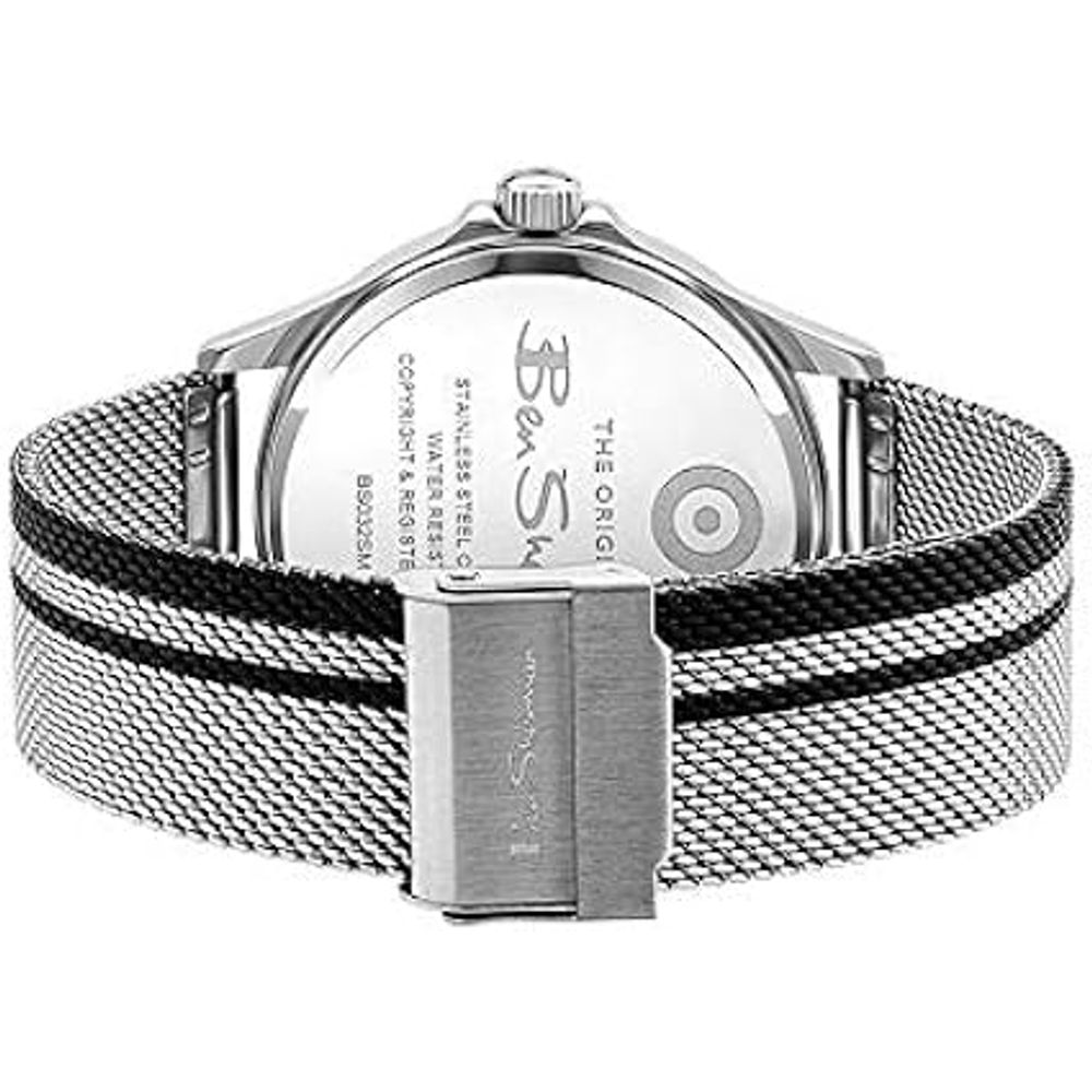 Ben Sherman Gray Stainless Steel Dress Watch - Image 2