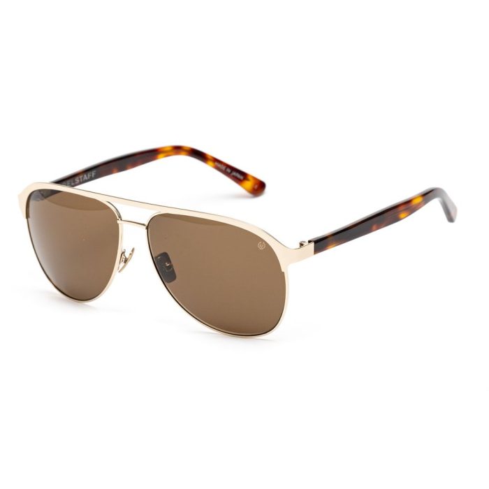 Belstaff Gold Haircalf Sunglasses