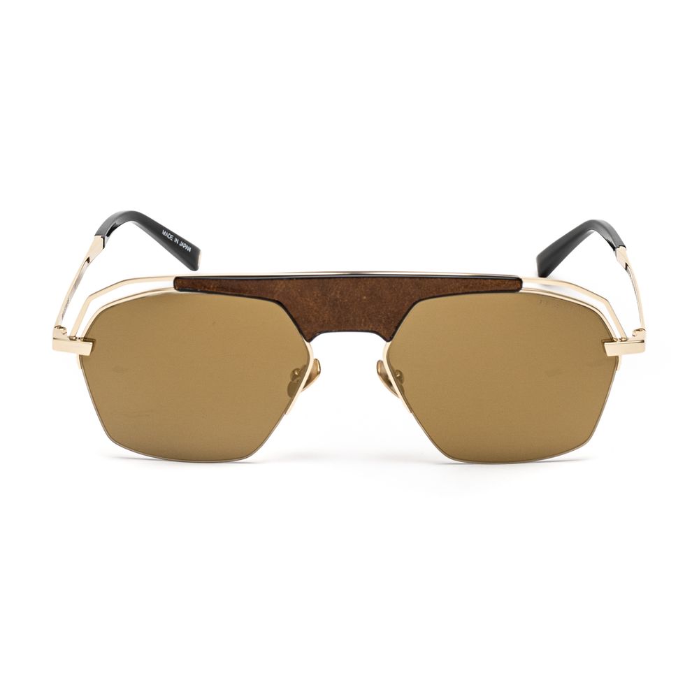 Belstaff Gold Titanium Sunglasses - Image 2