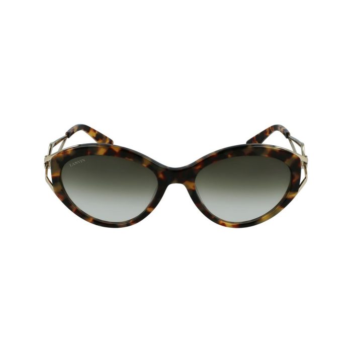 Lanvin Brown Haircalf Sunglasses - Image 2