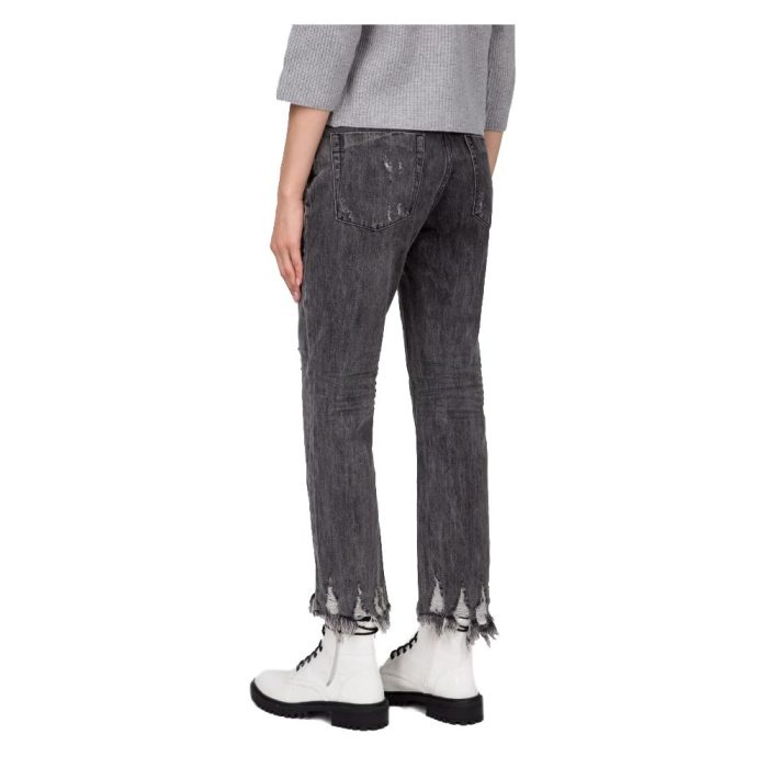 One Teaspoon Dark Gray Cotton Women's Jean - Image 2