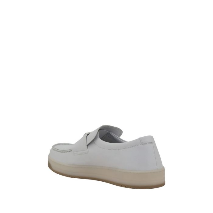 Prada Logoed Loafers - Image 3