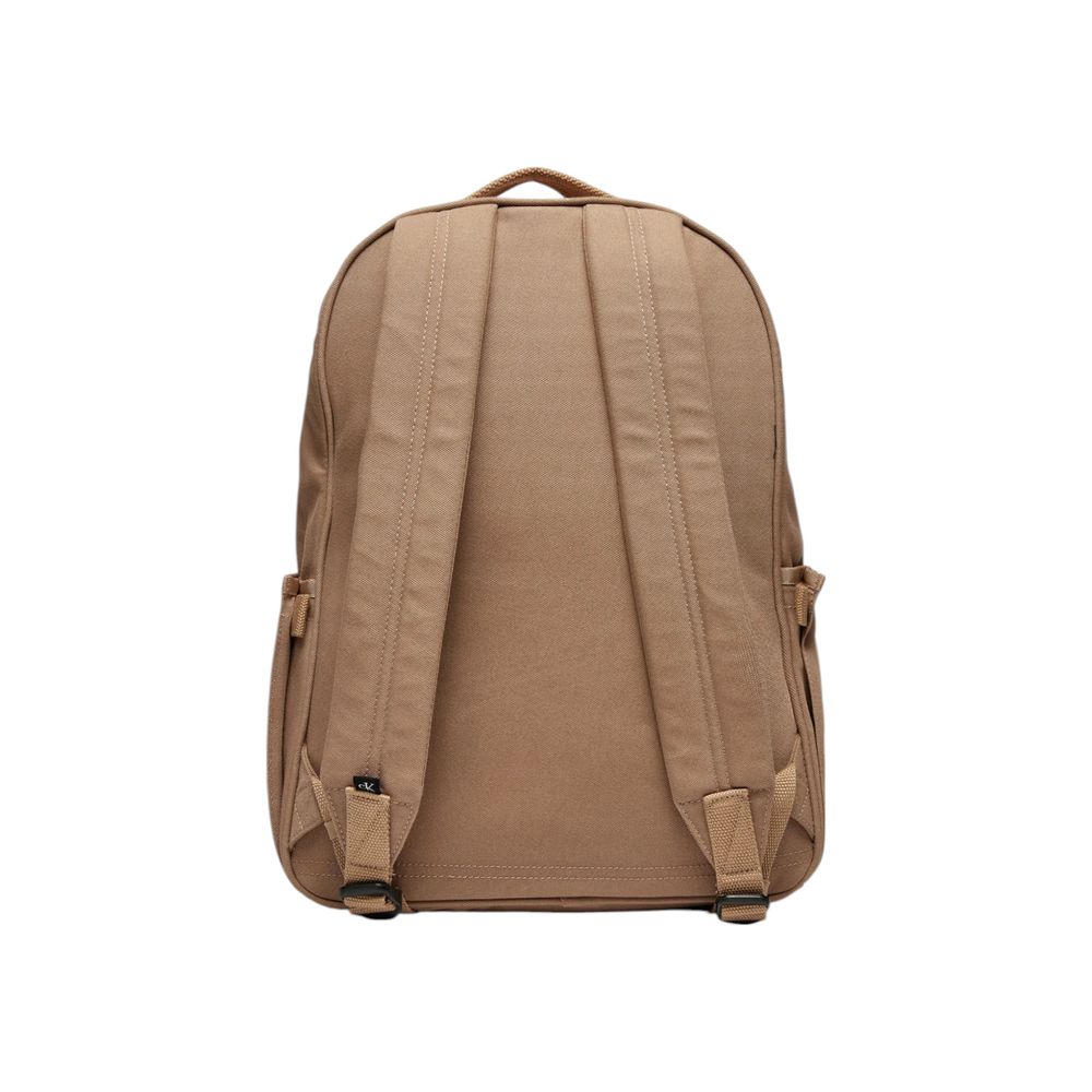 Calvin Klein Jeans Beige Recycled Polyester Backpack - Image 4