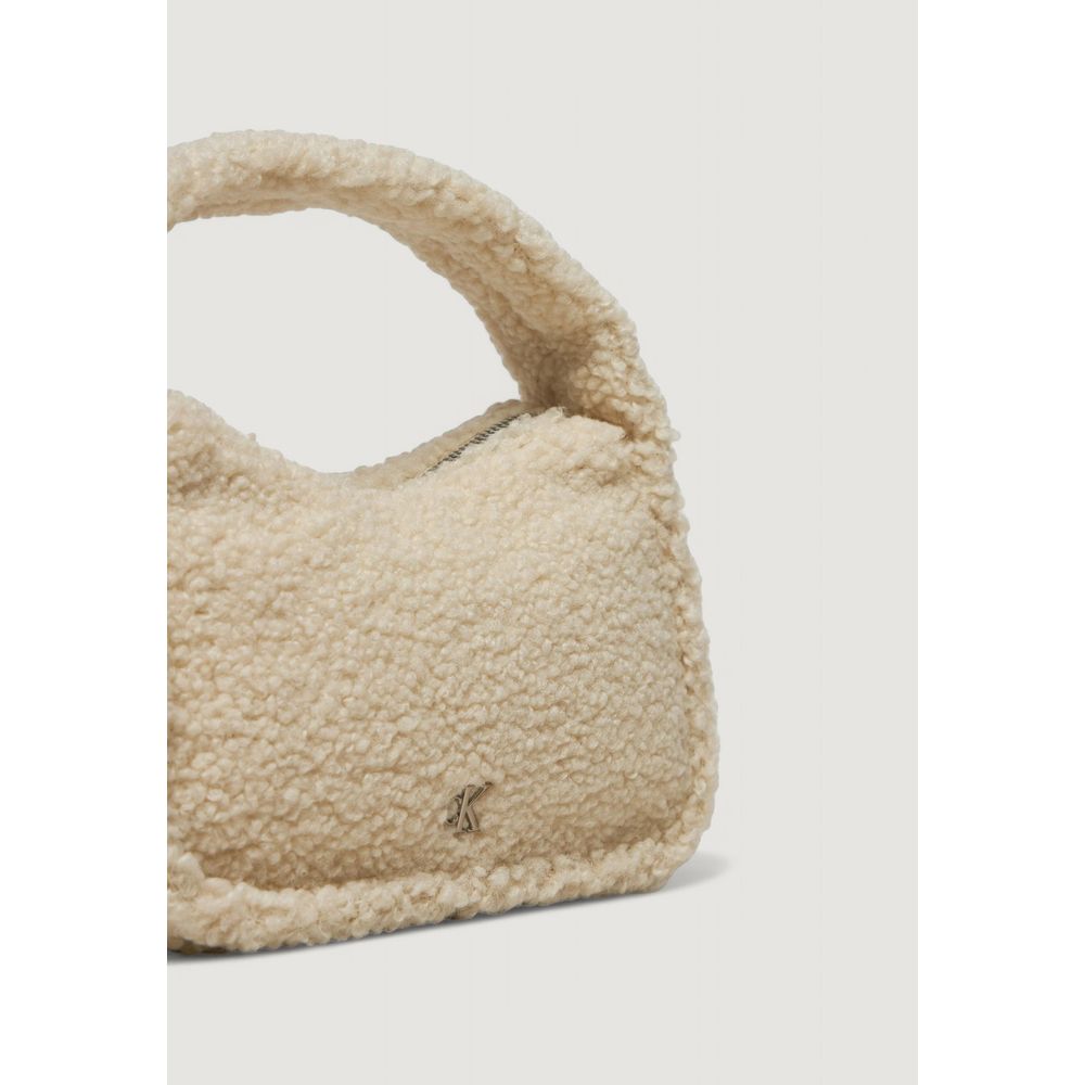Calvin Klein Jeans Cream Recycled Polyester Handbag - Image 5