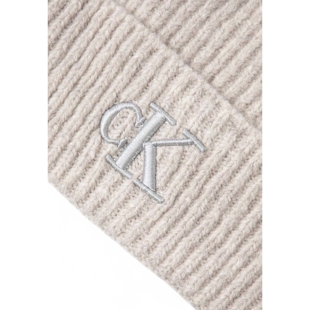 Calvin Klein Gray Marabou Caps Baseball Hat - Image 3