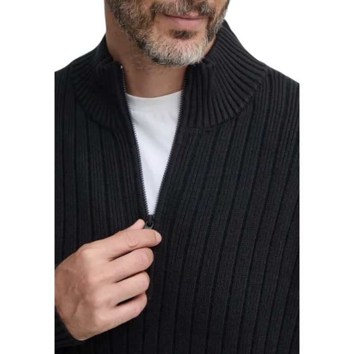 Calvin Klein Jeans Black Cotton Cardigan - Image 4