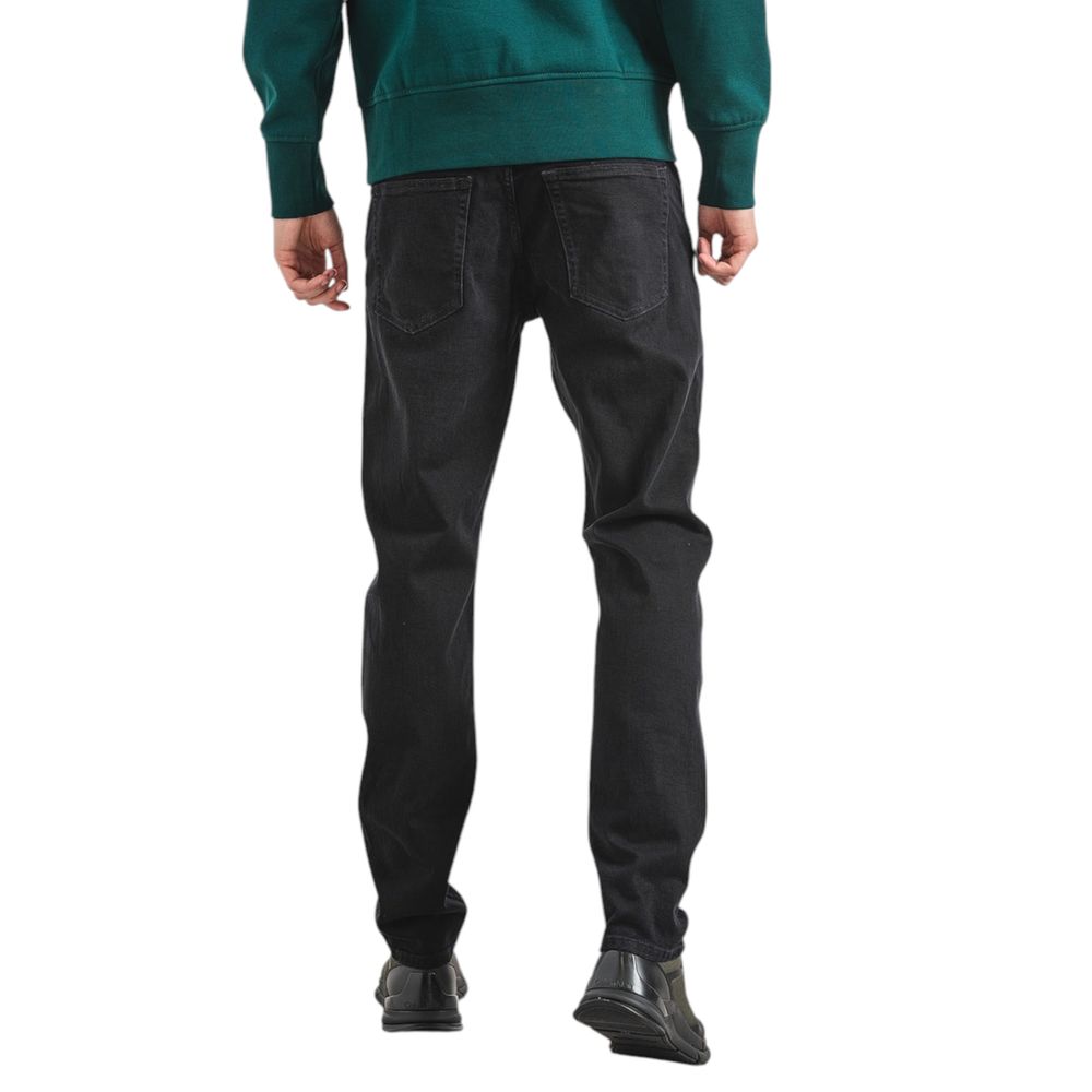 Calvin Klein Jeans Black Cotton Slim Fit Jean - Image 2