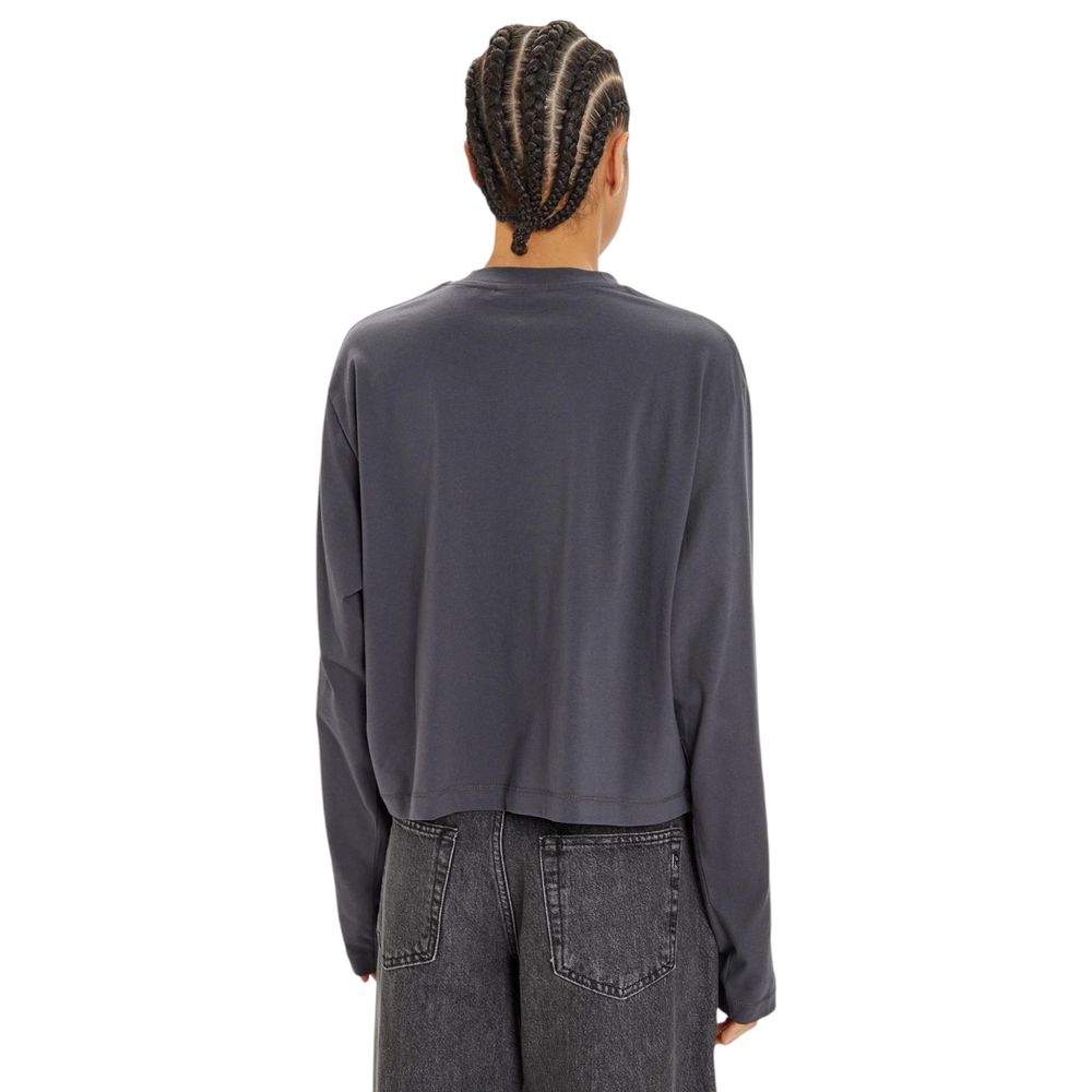 Calvin Klein Jeans Gray Cotton Long Sleeve - Image 2