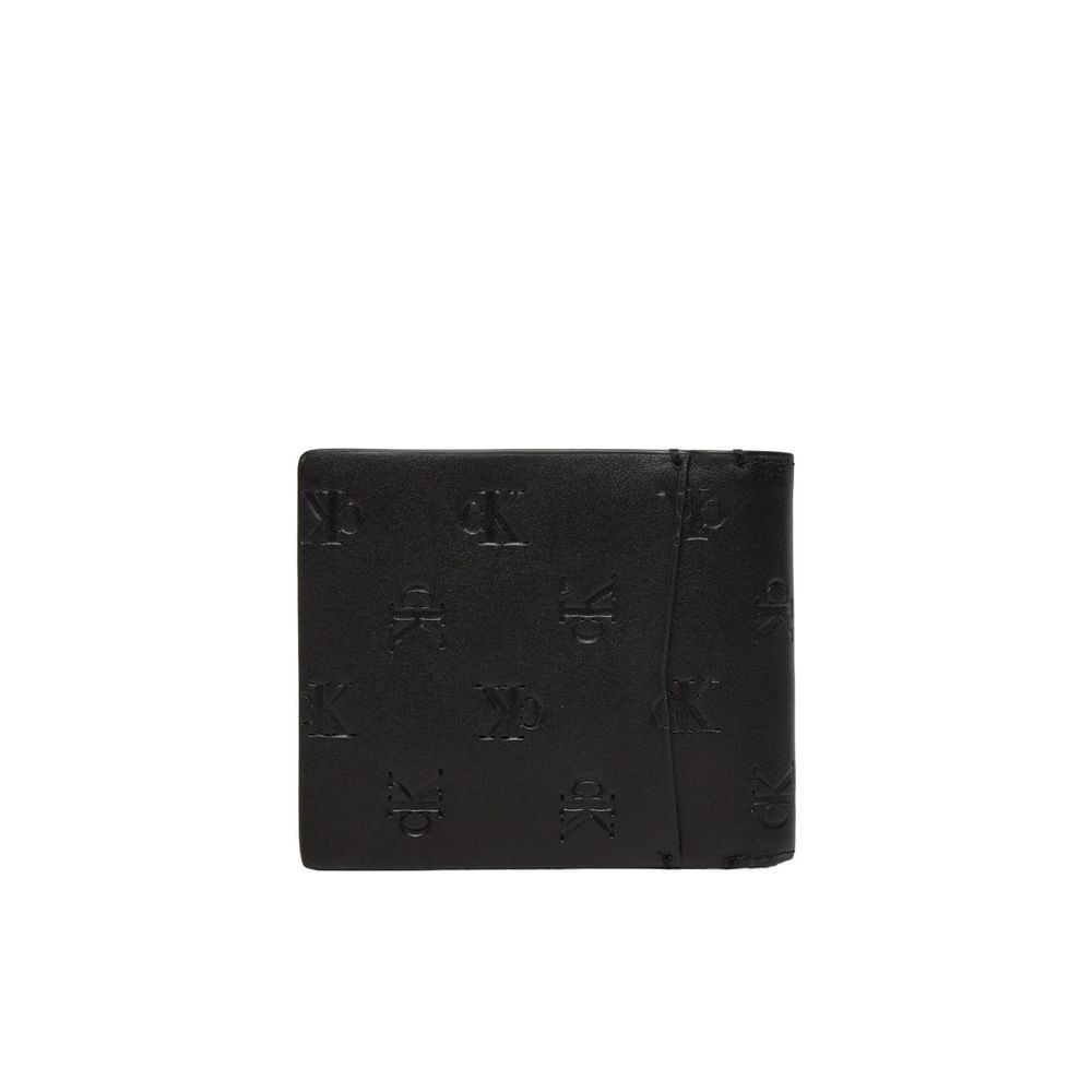 Calvin Klein Jeans Black Leather Wallet - Image 3
