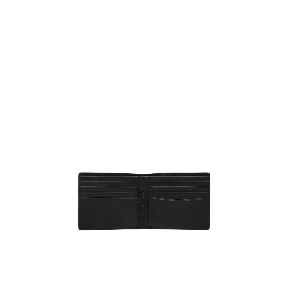 Calvin Klein Jeans Black Leather Wallet - Image 4