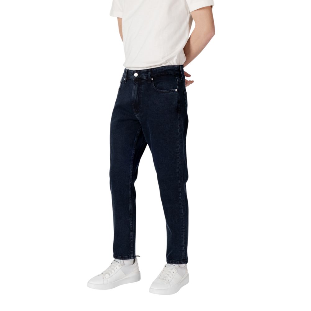 Calvin Klein Jeans Blue Cotton Relaxed Fit Jean - Image 3