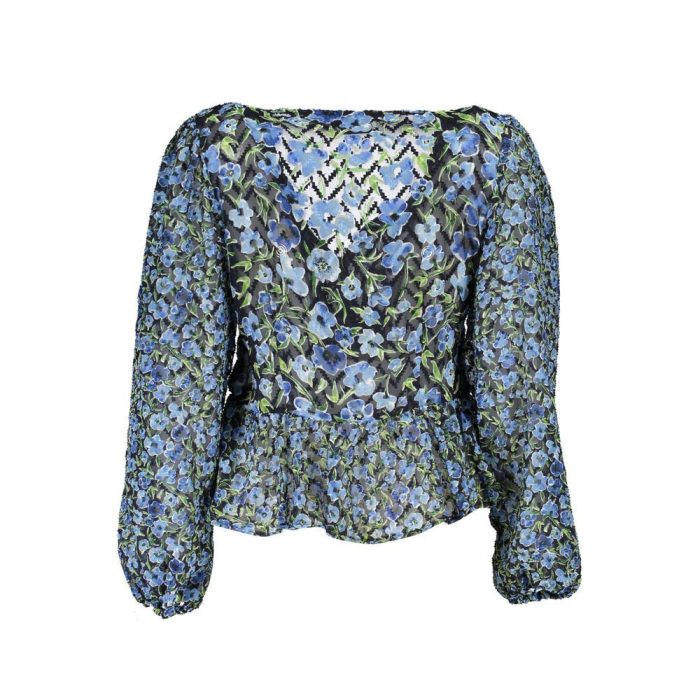 Desigual Blue Polyester Sweater - Image 2