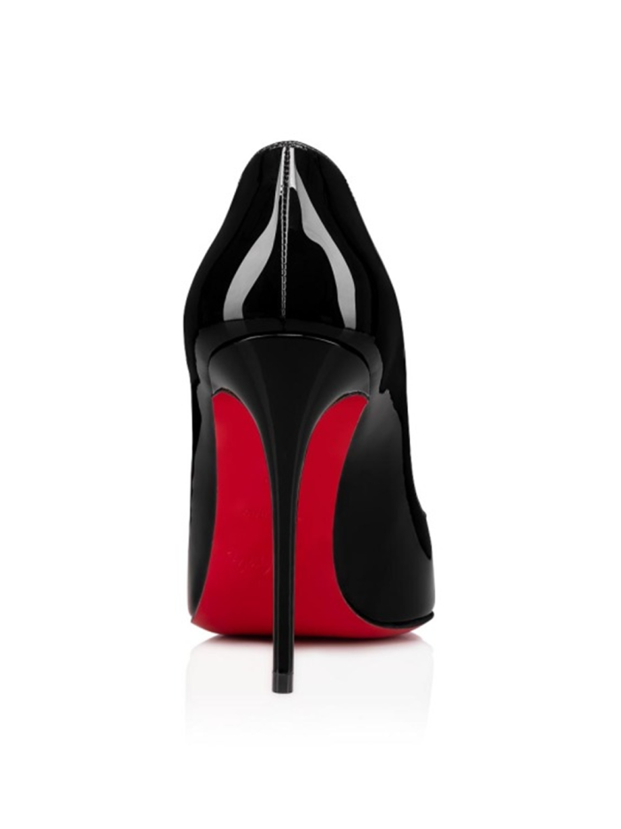 Christian Louboutin Black Patent Leather Hot Chick Pumps 100 - Image 3