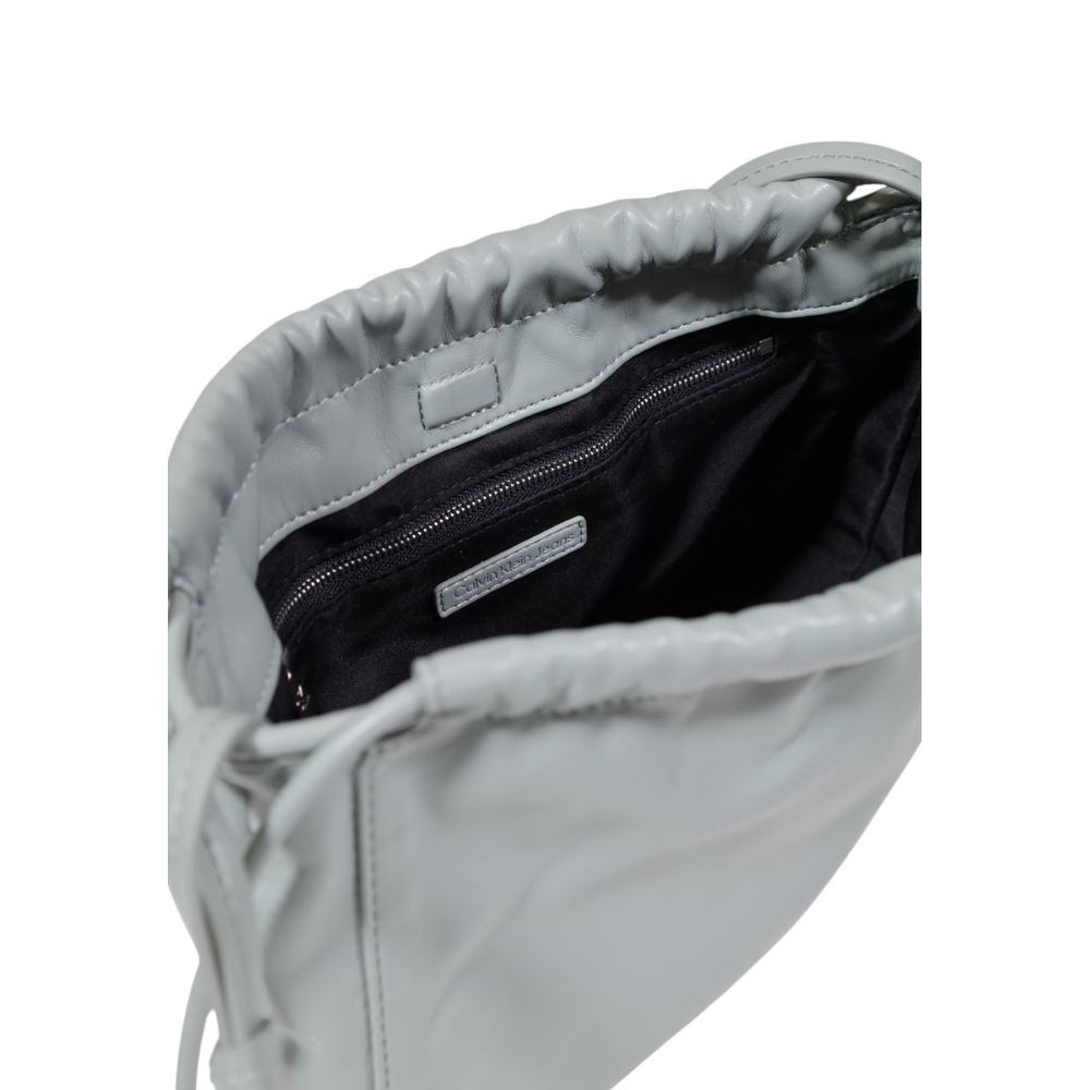 Calvin Klein Jeans Gray Recycled Polyester Handbag - Image 2