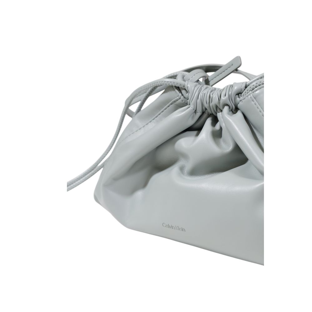 Calvin Klein Jeans Gray Recycled Polyester Handbag - Image 3